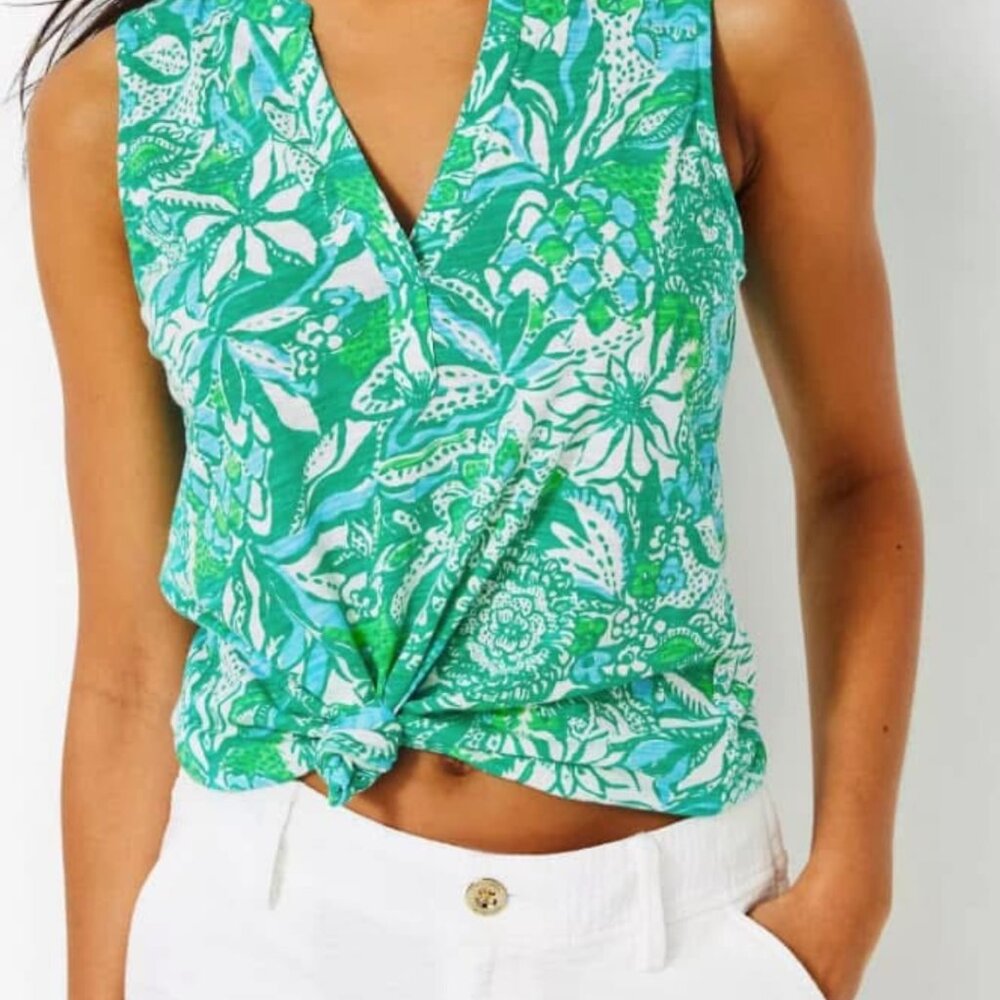 Lilly Pulitzer - Dev Top - XXL - Picture 2 of 2